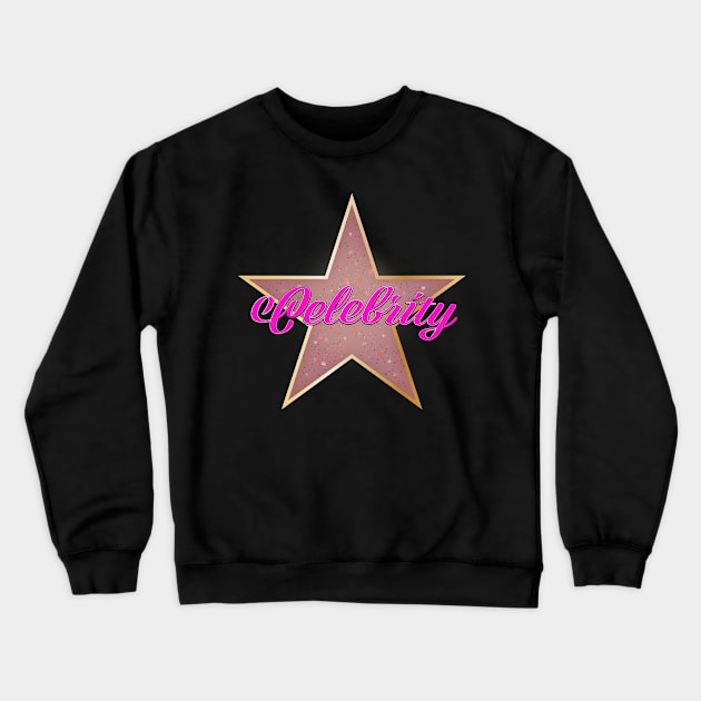 Celebrity Star Crewneck Sweatshirt by nickemporium1